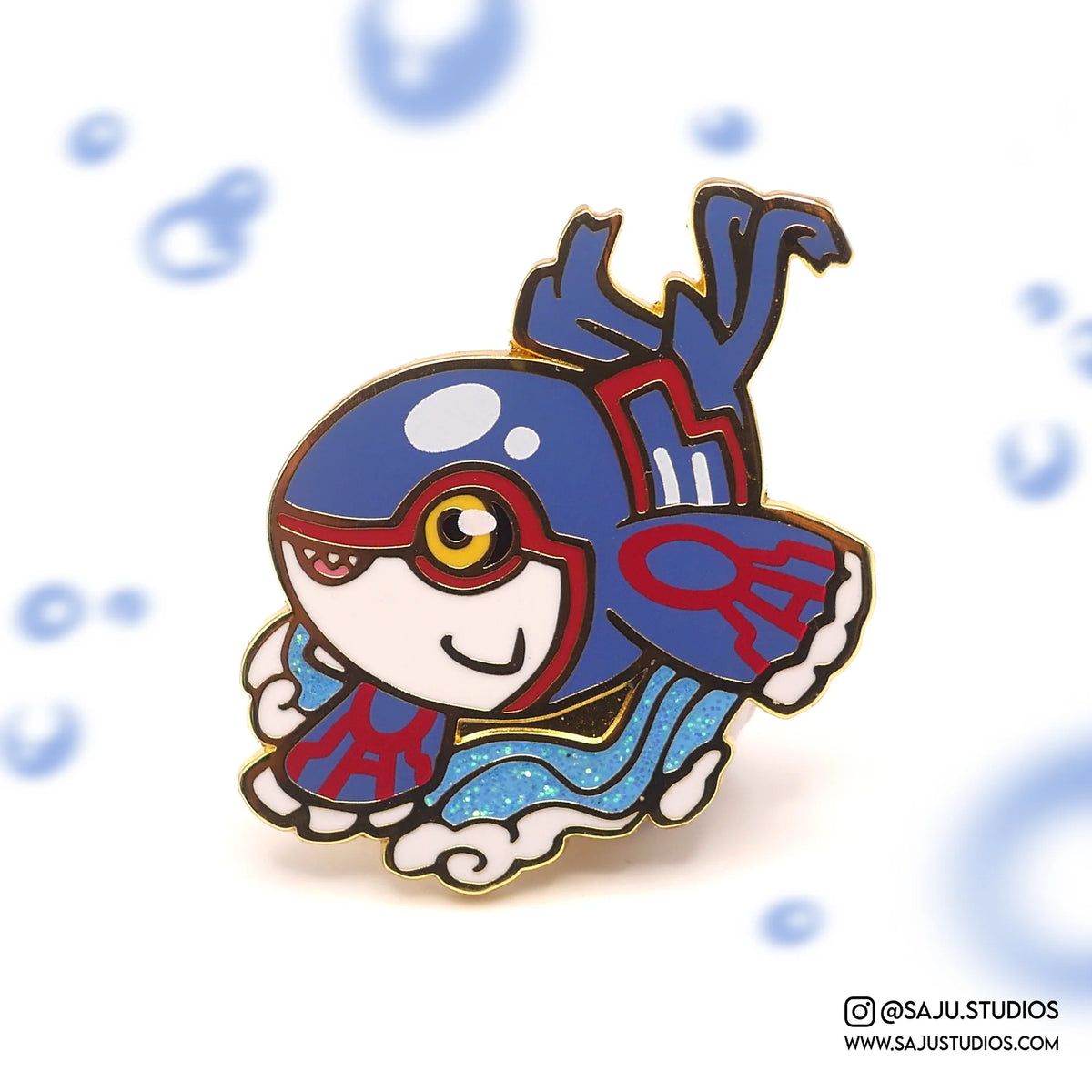 Legendary Water Type Enamel Pin