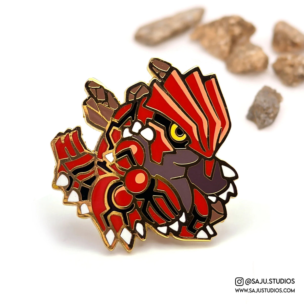 Legendary Ground Type Enamel Pin