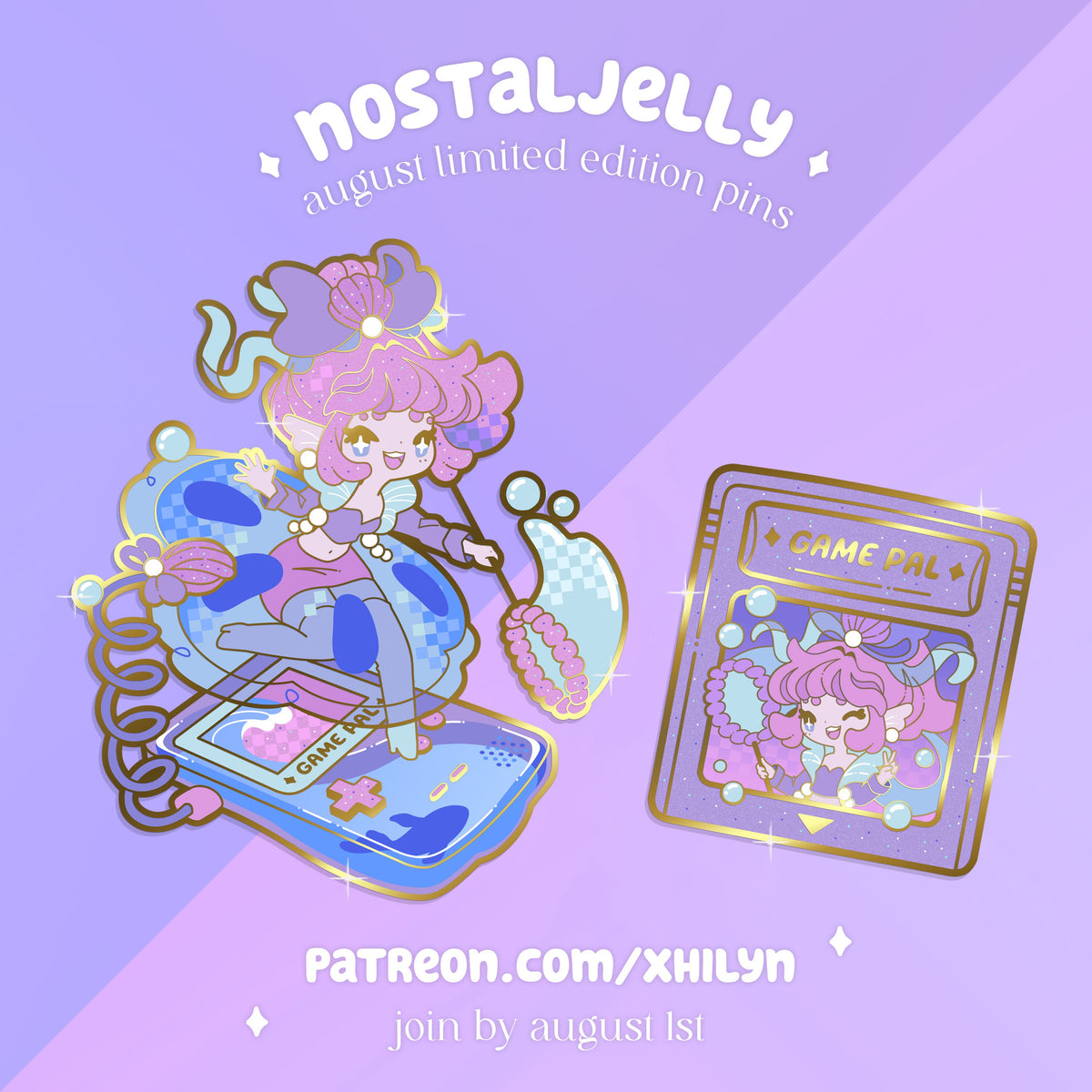 Nostaljelly Pins - Aug 2024
