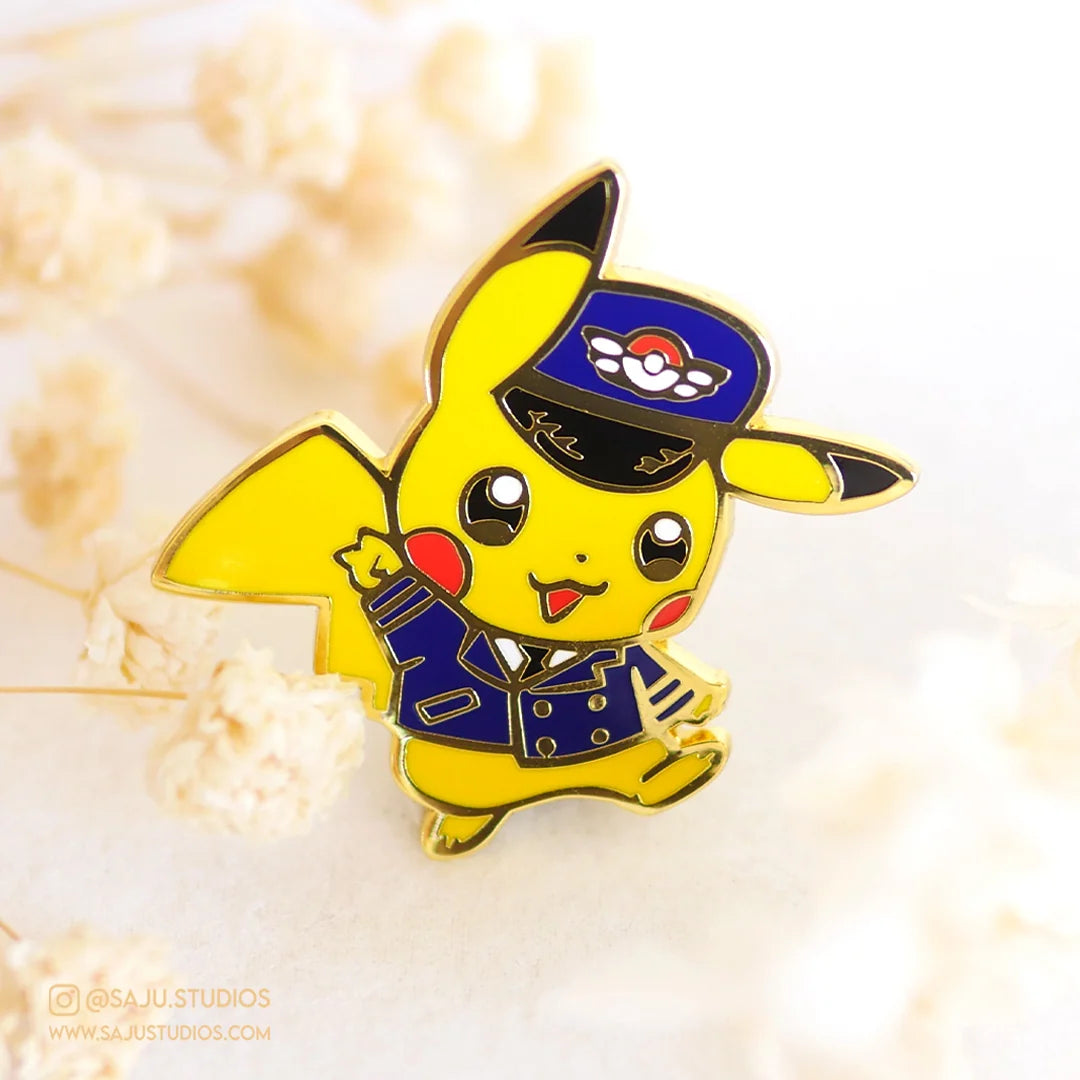 Pilot Enamel Pin