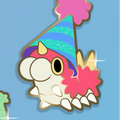 Party Hat Wurmple Pin
