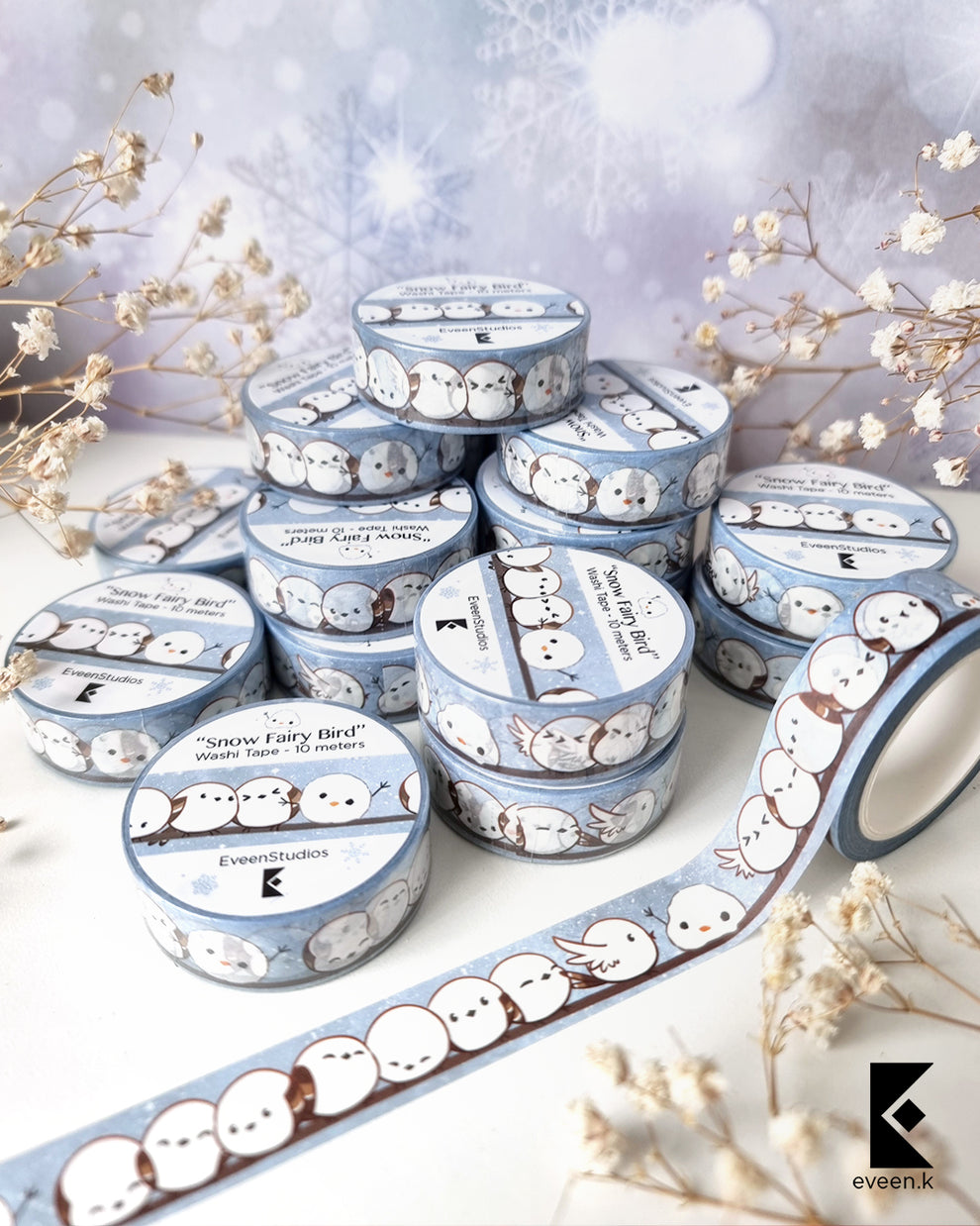 Snow Fairy, Washi Tape