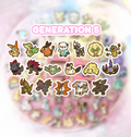 GEN 5 - Mini Enamel Poké-Pins