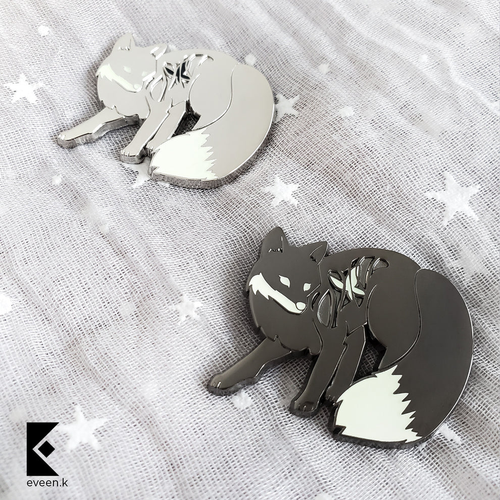 Fox Dream Eater Enamel Pin