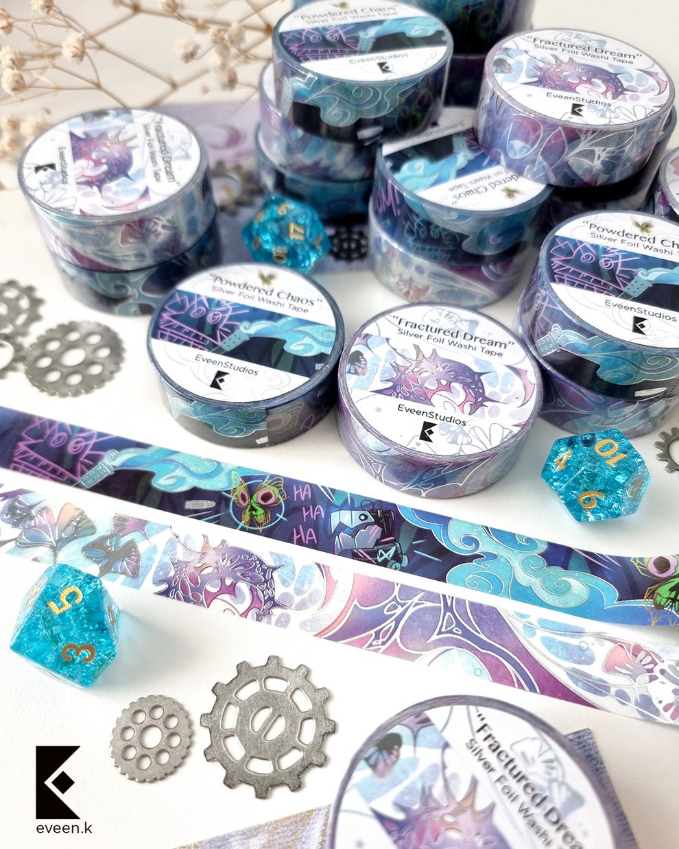 Game (Arcane/LoL), Silver Foil Washi Tape