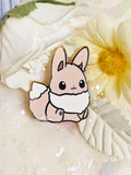 Eevee 1.3'' Gold-plated Hard Enamel Pin Baby Eeveelution Normal Type