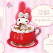 Re-ment Fluffy Café Time KuroMelo blind box figures