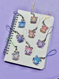 Mini Eeveelution Buds - Epoxy Phone Charms