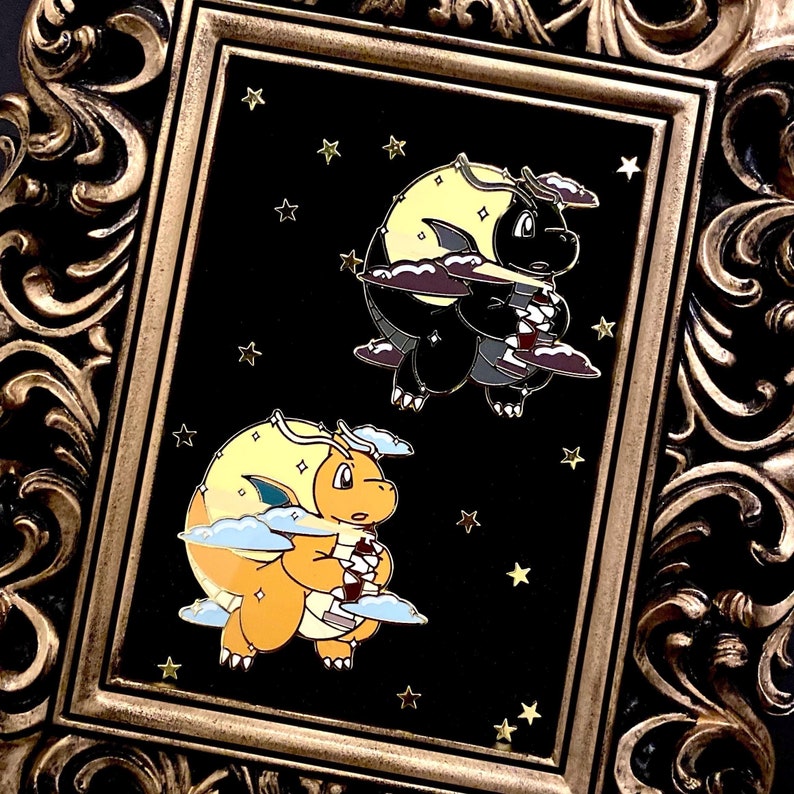 Dragonite Lighthouse Enamel Pin