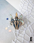 Xingqiu Genshin Emblem Pin