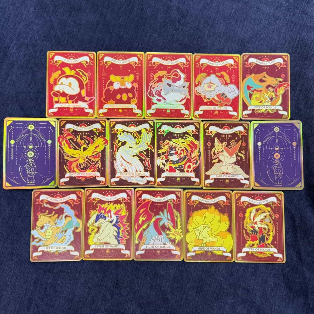 Pocket Tarot Cards - Minor Arcana WANDS