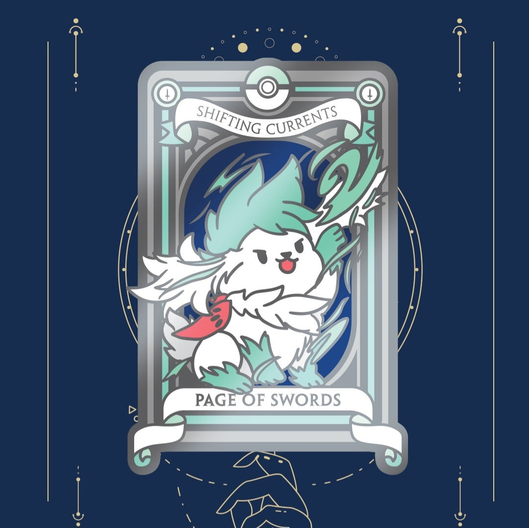 Pocket Sky Form Shiny Tarot Pin