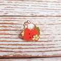 Fruit Gardens Pin: Strawberry