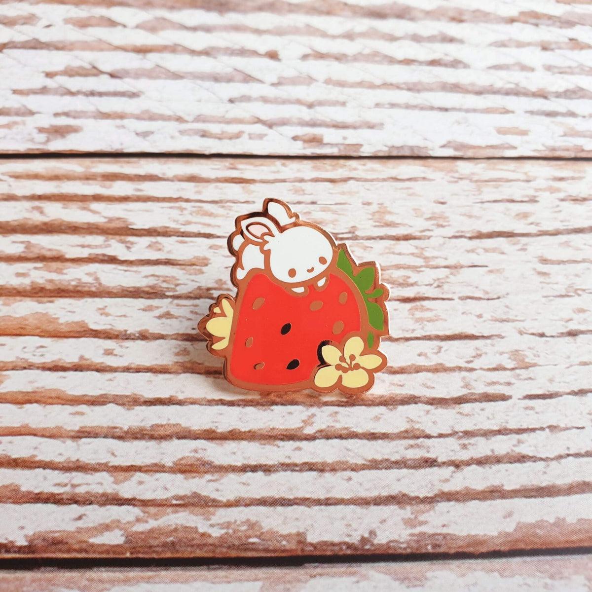Fruit Gardens Pin: Strawberry