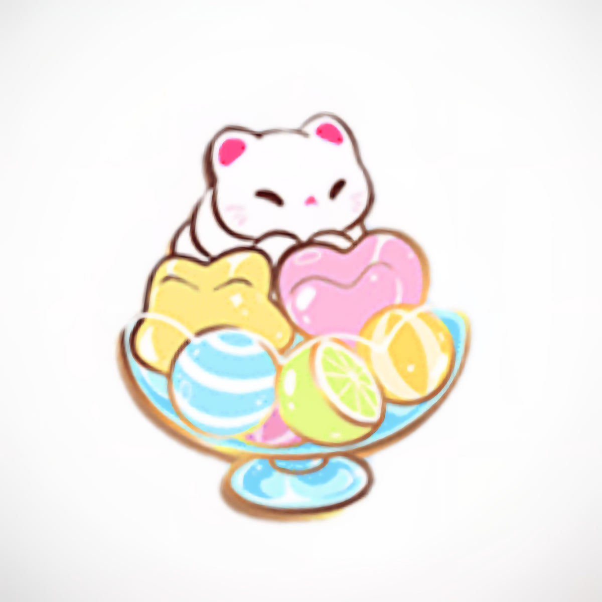 Candy Bowl Kitty
