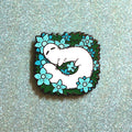 Witch Buddy Sleepy Flowers Enamel Pin
