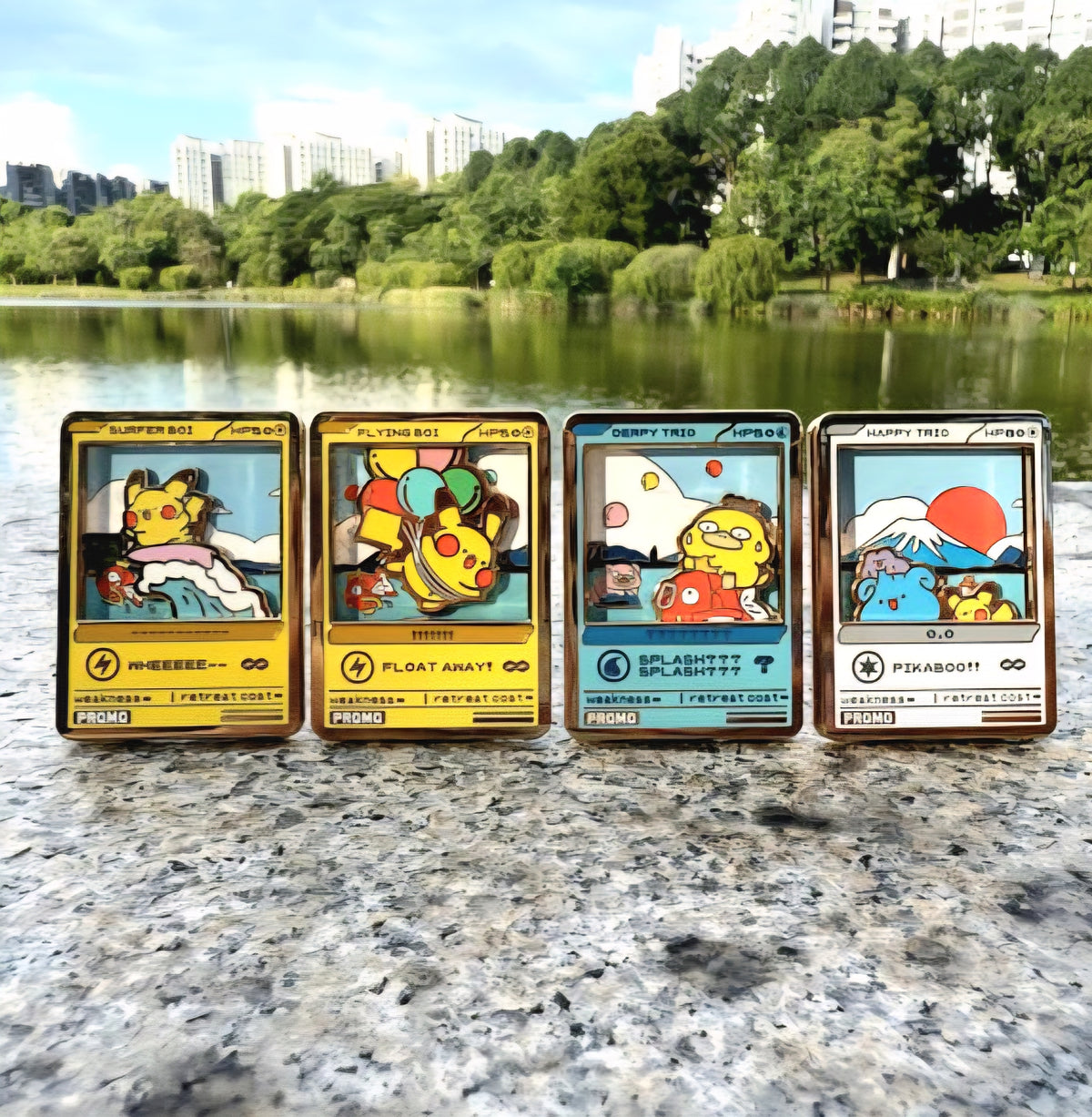 Pocket Surfing Slider Pins