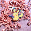 Pocket Pika Danger Acrylic Keychain