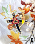 Chiori Genshin Emblem Enamel Pin