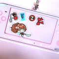 P 3 P Acrylic Shaker Keychain