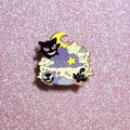 Pocket Puff Haunt Enamel Pin