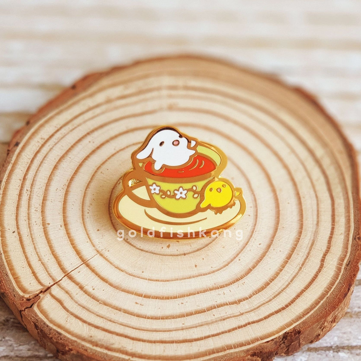 LATD Chapter 2 Enamel Pin: Afternoon Tea