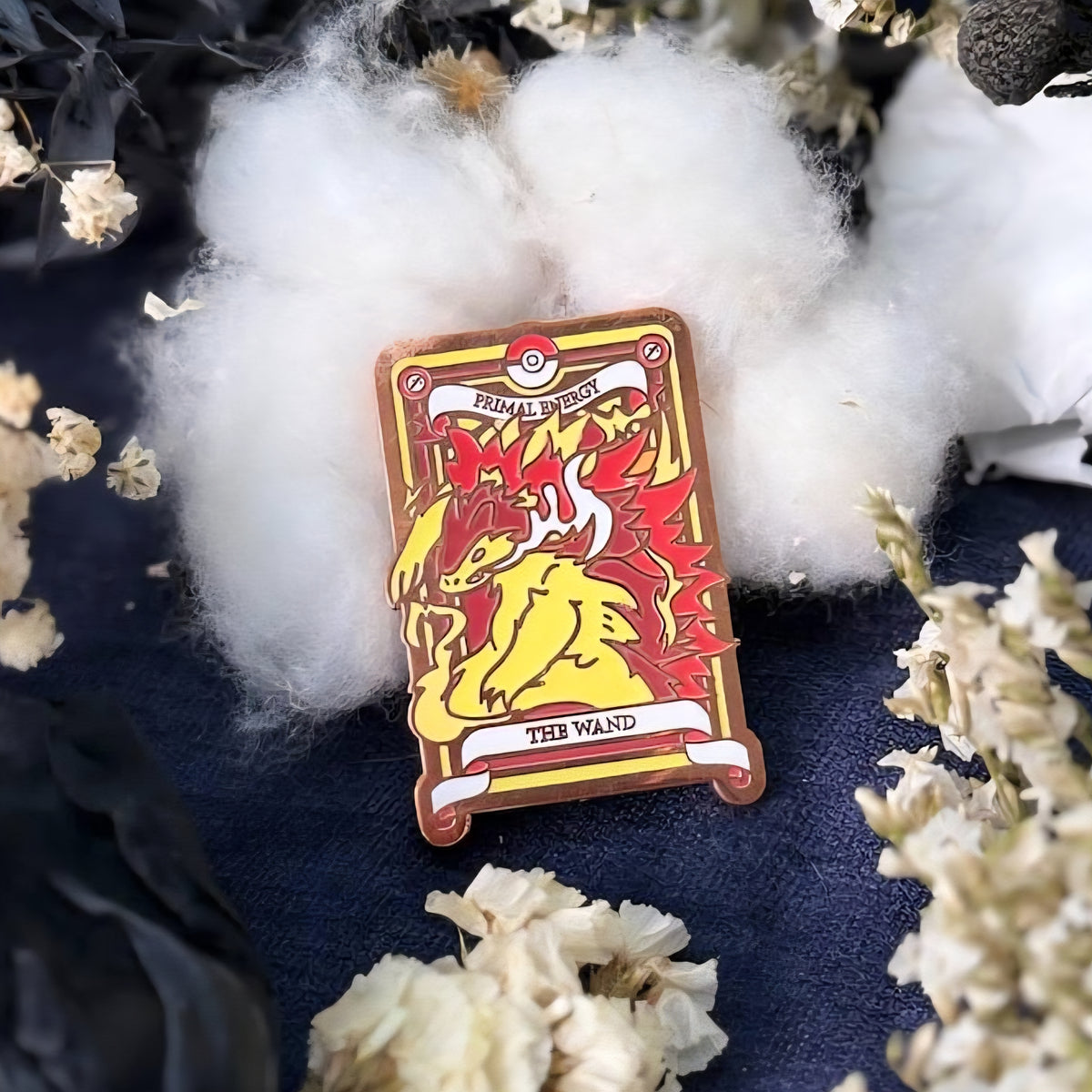 Pocket Fire Quill III Shiny Tarot Pin
