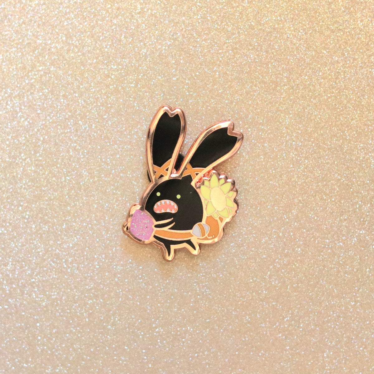 Final Friends XIV Fluffy Gem Sprite Enamel Pin