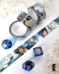 Genshin Mafia, Kaeya and Yelan, Gold Foil Washi Tape