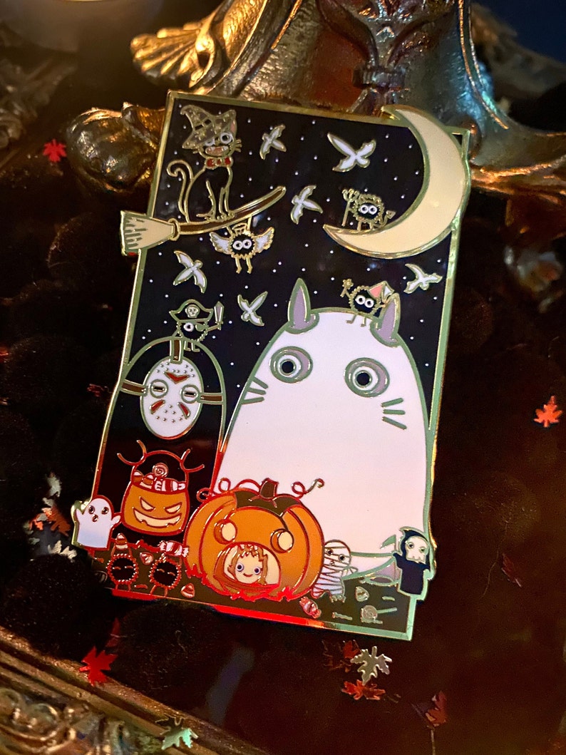 Halloween Friends Enamel Pin