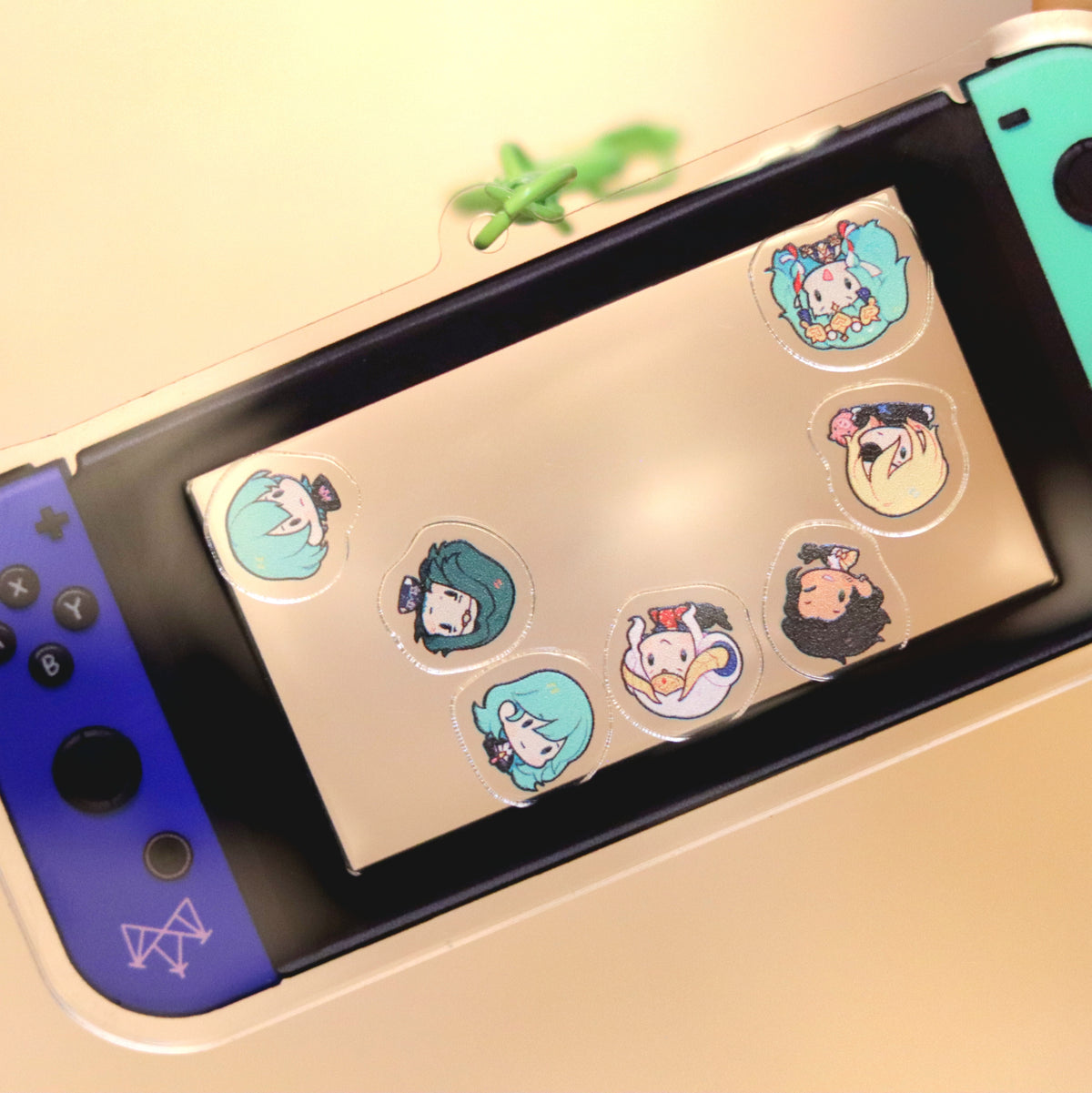 Emblem Timeskip Acrylic Shaker Keychain