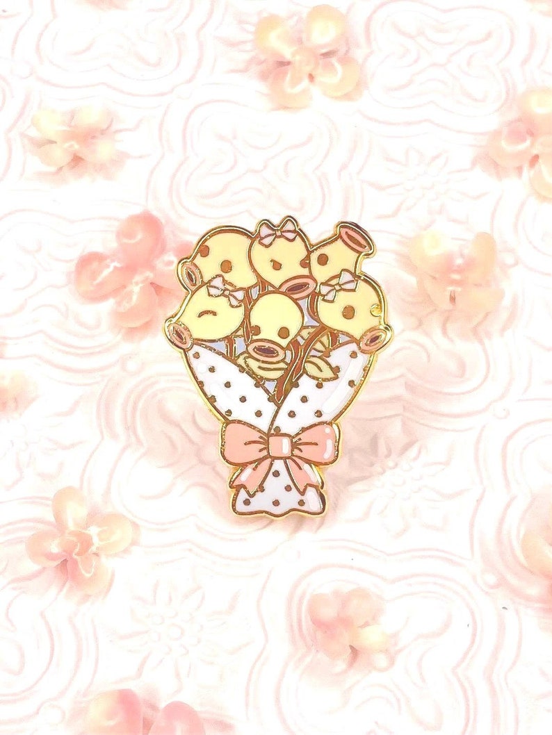 Bellsprout Bouquet Enamel Pin