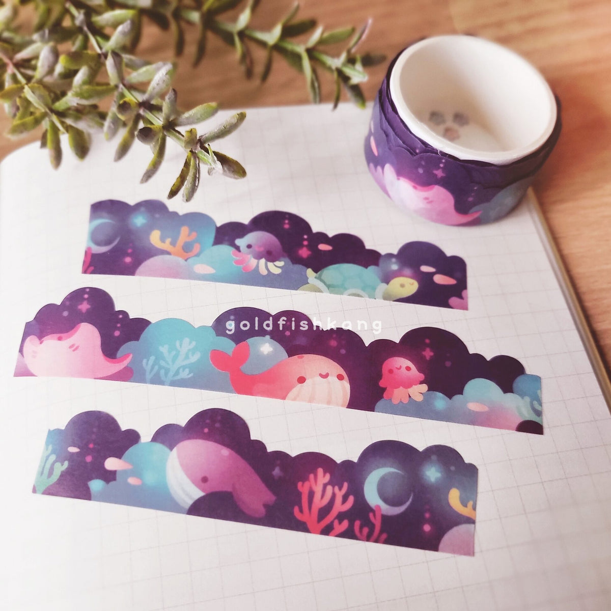 Cloudgazing Washi Tape: Sea of Stars