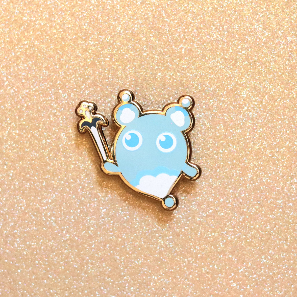 Final Friends XIV Droplet Enamel Pin