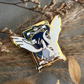 Pocket Silver Guardian Moon Tarot Pin