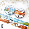 Anime Movies, Foil Washi Tape