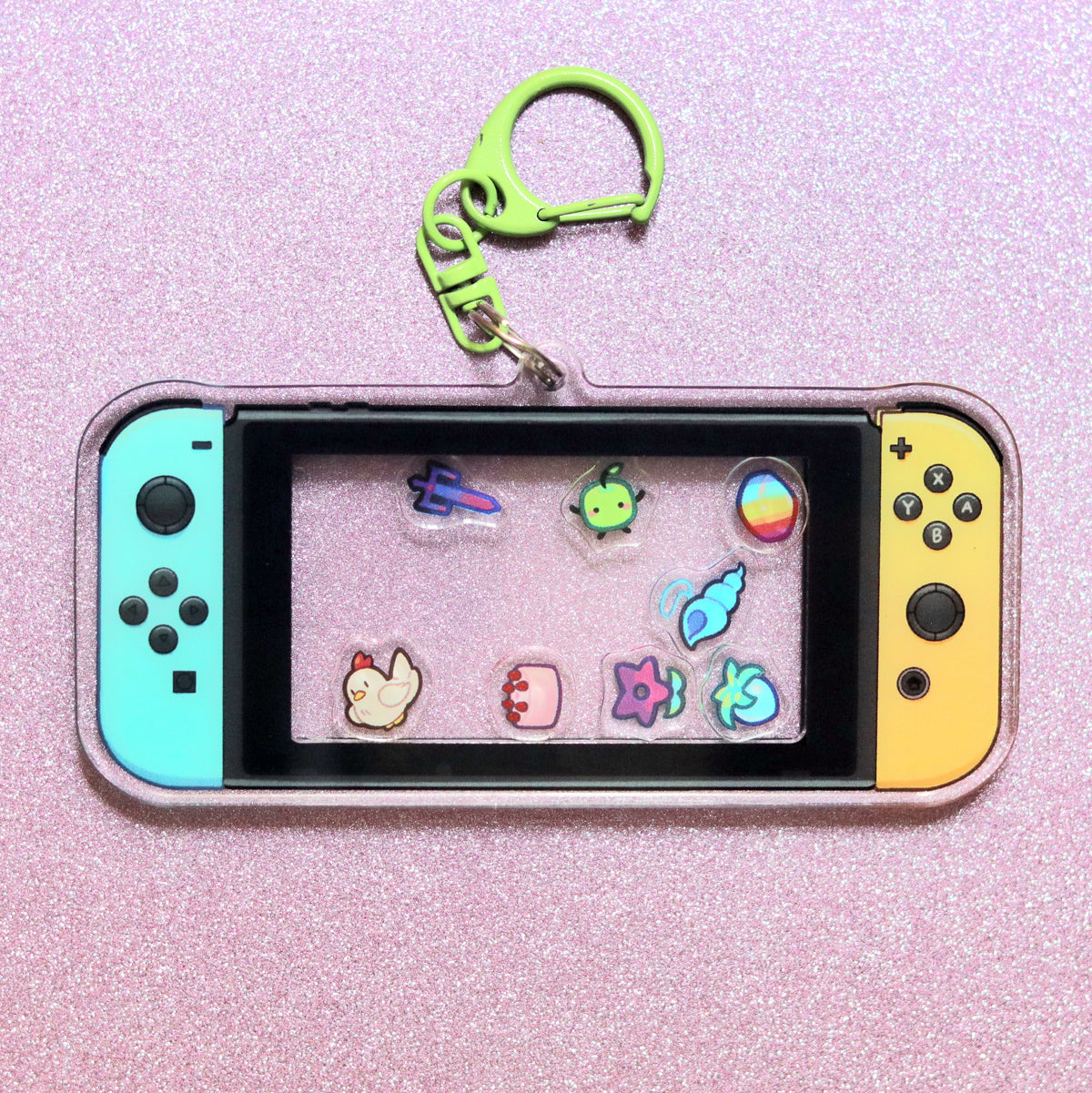 Starry Farming Acrylic Shaker Charm