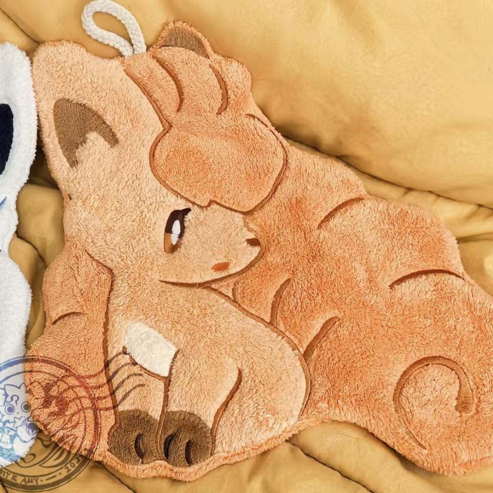 PKMN Kanto Vulpix Hand Towel