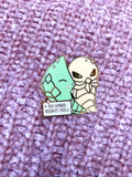 Metapod and Kakuna Harden Enamel Pin