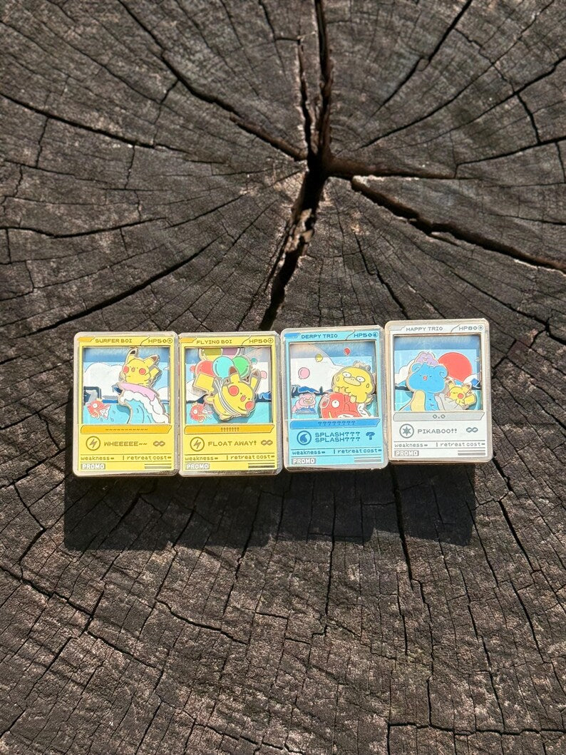 Pocket Surfing Slider Pins