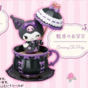 Re-ment Fluffy Café Time KuroMelo blind box figures