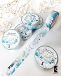 Mondstadt, City of Wind, Silver Foil Washi Tape