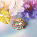 Story of Summer Enamel Pin: Hydrangea Tea