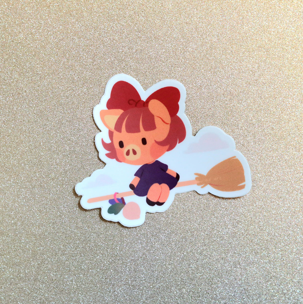 Animal Companions Turnip Witch Sticker