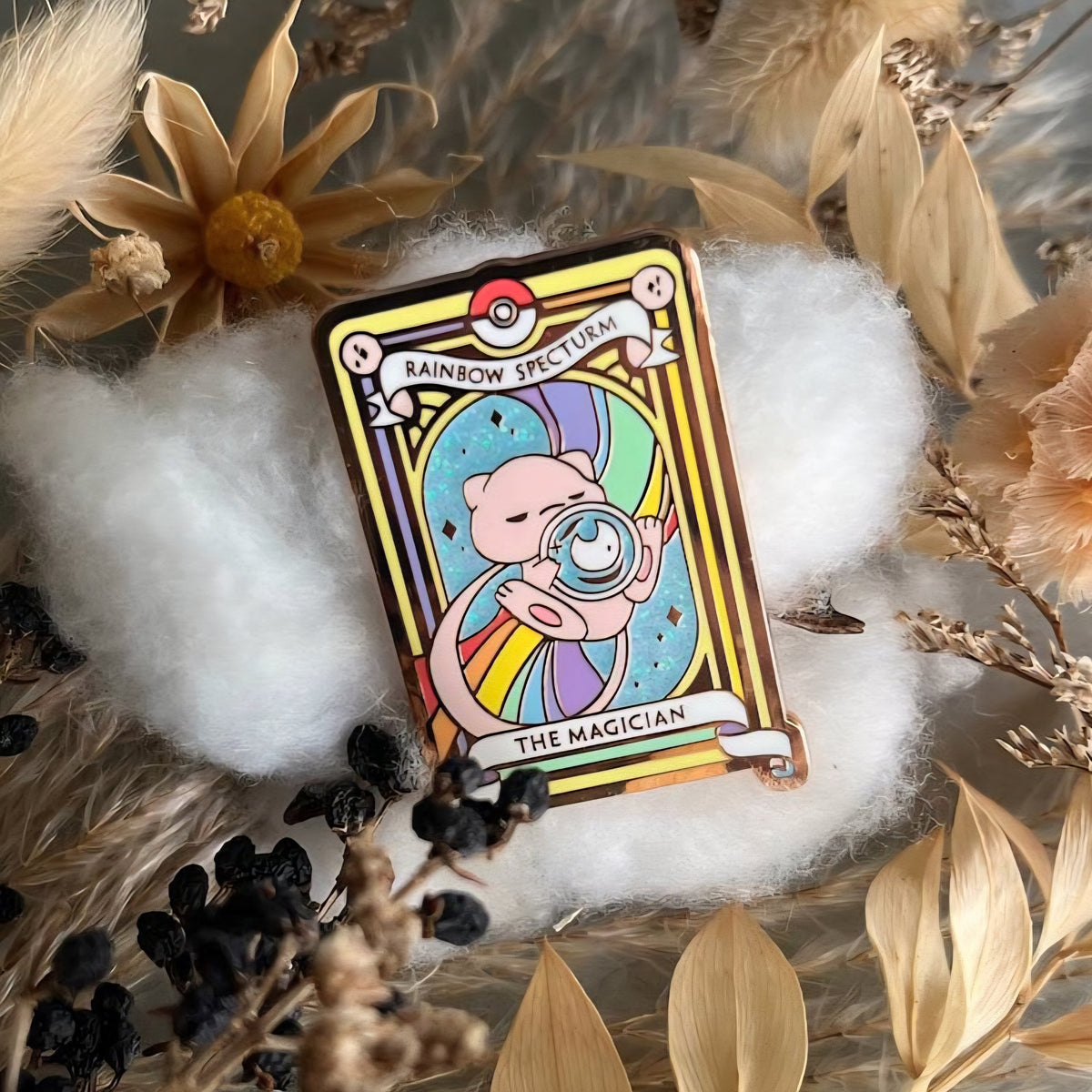 Pocket Meow Magician Tarot Pin
