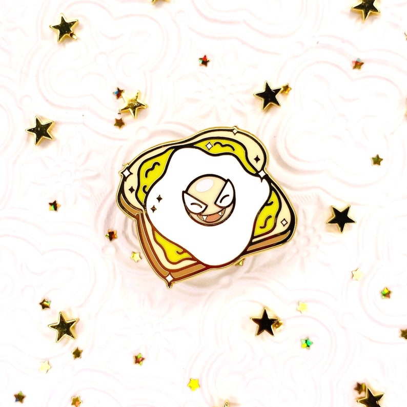 Gastly Egg Enamel Pin