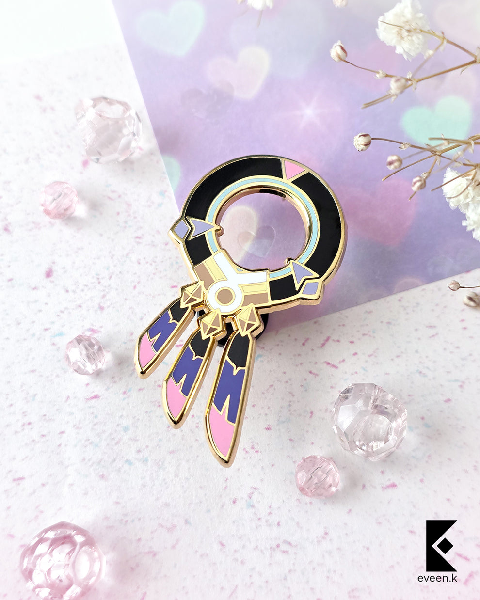 Citlali Genshin Emblem Enamel Pin