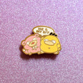 Pocket Slow & Psy BFF Enamel Pin