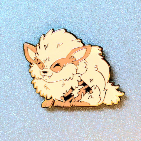 Pocket Fire Pup II Enamel Pin