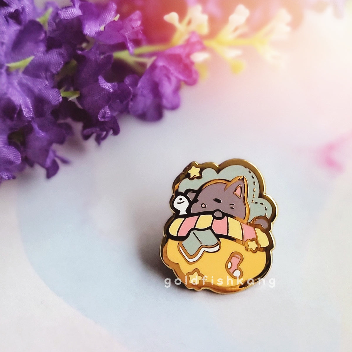 Simple Joys Enamel Pin: Sleep